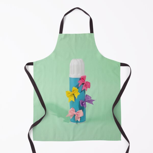 Item preview, Blue Spray Bottle Adorned with Colorful Bows designed and sold by pepinodemarst.