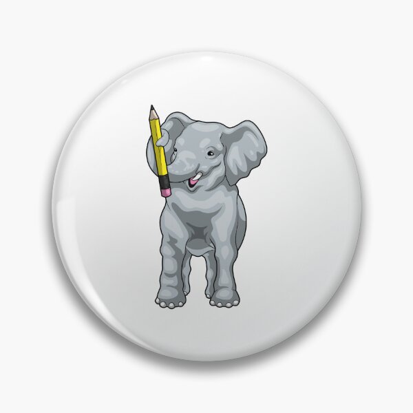 Item preview, Elephant Pupil Pencil School designed and sold by Snabdesign84.