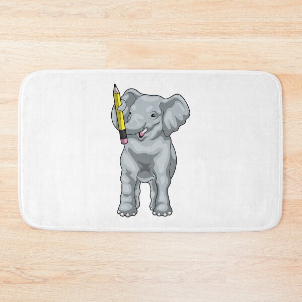 Item preview, Elephant Pupil Pencil School designed and sold by Snabdesign84.