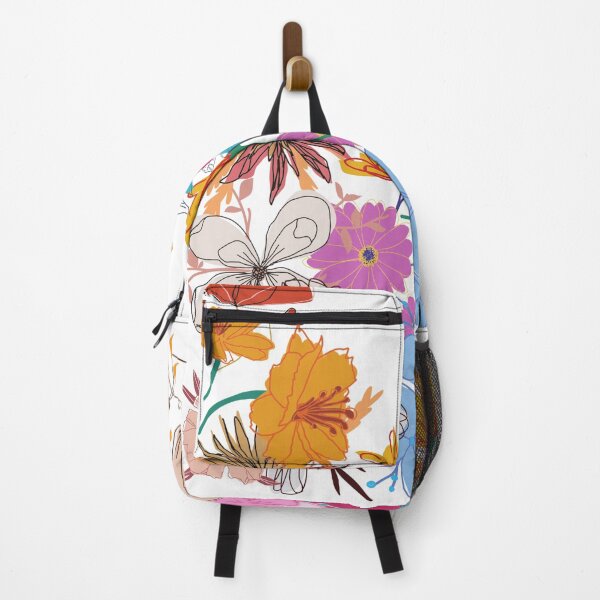 Item preview, Colourful flower art work with bright colours designed and sold by Pranvi19.