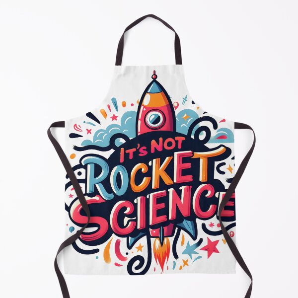 Item preview, It's Not Rocket Science, typography designed and sold by maxmaj.