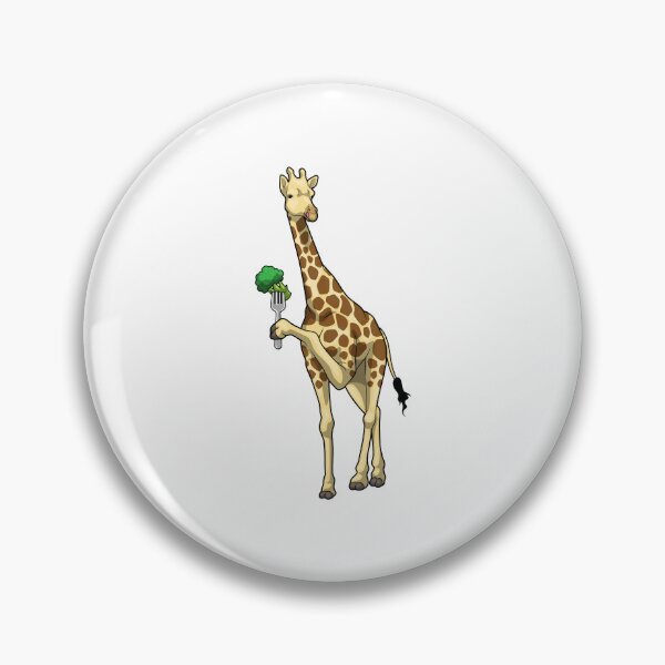 Item preview, Giraffe Broccoli Vegetables designed and sold by Snabdesign84.
