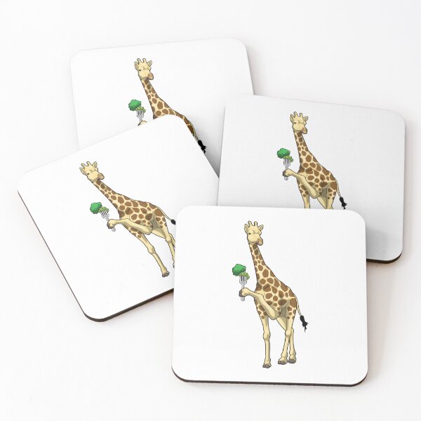 Item preview, Giraffe Broccoli Vegetables designed and sold by Snabdesign84.