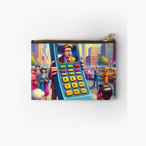 Item preview, Funny 80s Phone designed and sold by RobertMartinArt.