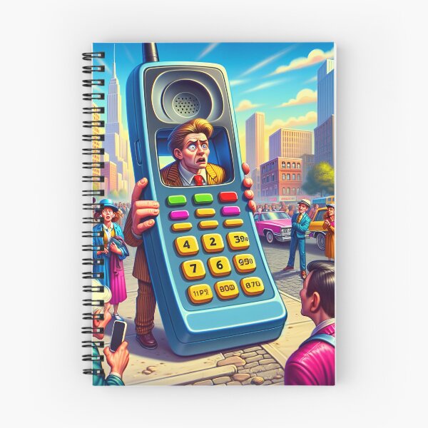 Item preview, Funny 80s Phone designed and sold by RobertMartinArt.