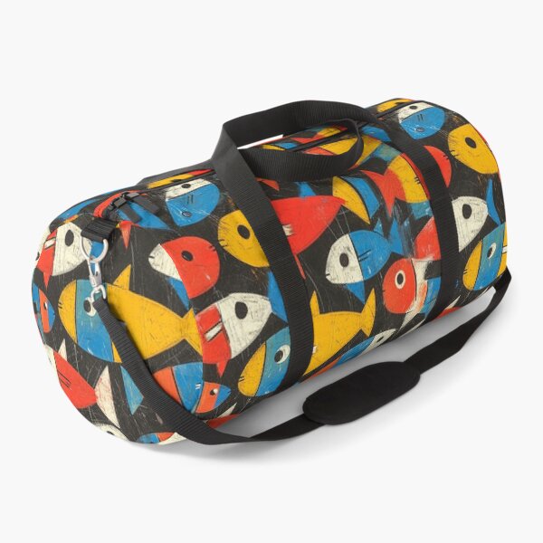 Item preview, Colorful fish pattern drawing designed and sold by FloralZoo.