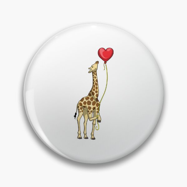 Item preview, Giraffe Heart Balloon designed and sold by Snabdesign84.