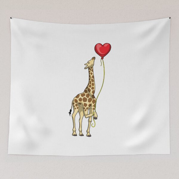 Item preview, Giraffe Heart Balloon designed and sold by Snabdesign84.