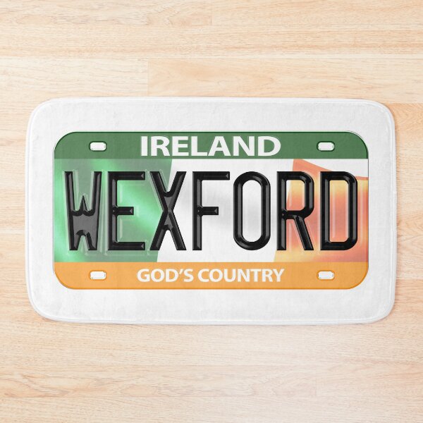 Item preview, Wexford Ireland Irish USA Canada License Plate designed and sold by REAL IRISH GIFTS.