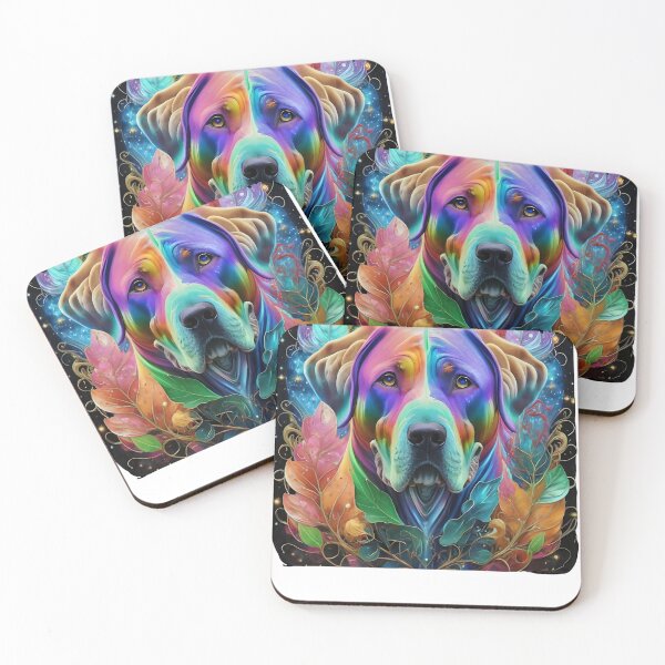Aperçu de l'œuvre Dog Fluid Art créée et vendue par Zibis09.