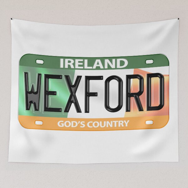 Item preview, Wexford Ireland Irish USA Canada License Plate designed and sold by REAL IRISH GIFTS.
