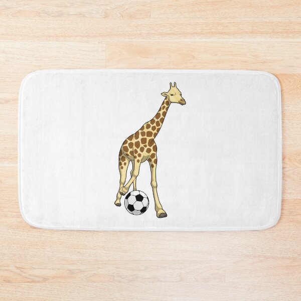 Item preview, Giraffe Soccer player Soccer designed and sold by Snabdesign84.