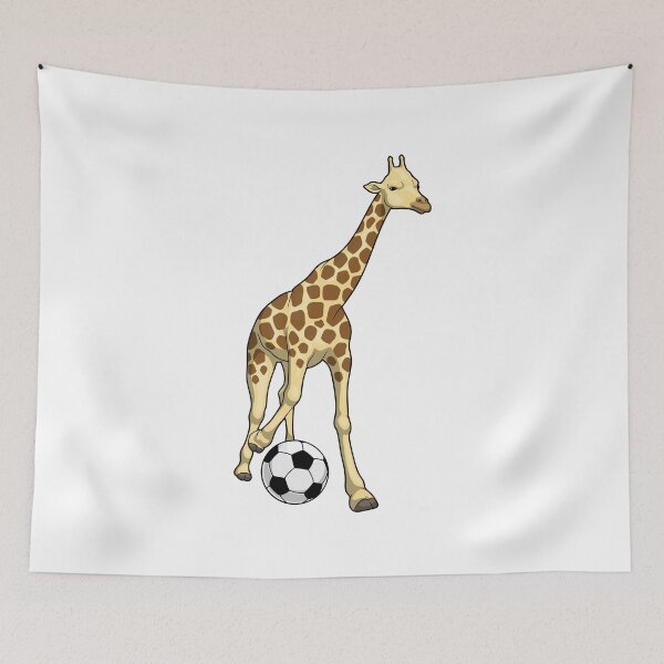 Item preview, Giraffe Soccer player Soccer designed and sold by Snabdesign84.