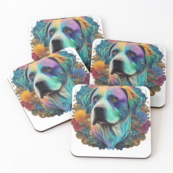 Aperçu de l'œuvre Dog Fluid Art créée et vendue par Zibis09.