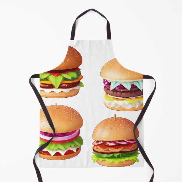 Item preview, Cute Kawai Fast Food Hamburger Cheeseburger Pack designed and sold by PVSKI.