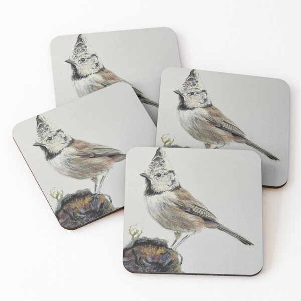 Item preview, Crested tit  designed and sold by Nivanovart.