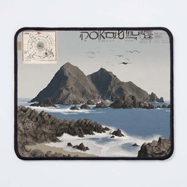 Item preview, Dokdo view comic style postcard designed and sold by ClaClaSouL-Shop.
