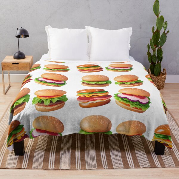 Item preview, Cute Kawai Fast Food Hamburger Cheeseburger Pack designed and sold by PVSKI.
