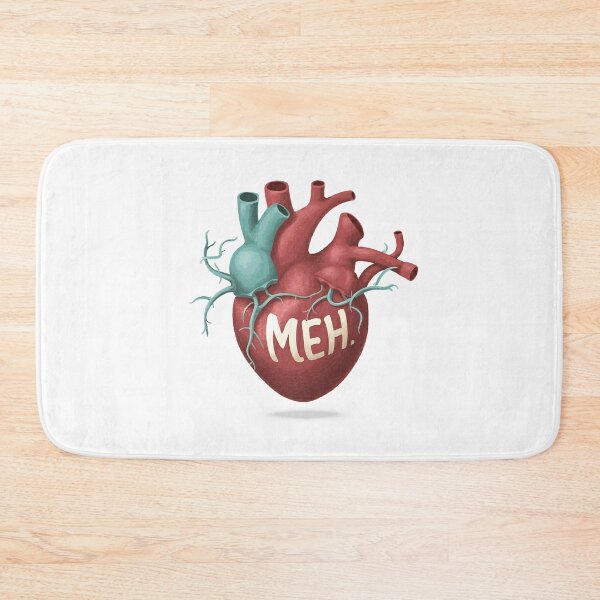 Item preview, MEH Anti-Valentine, anti-Valentine's Day  to doctors and medics, cardiologist. designed and sold by StalmaskyArt.