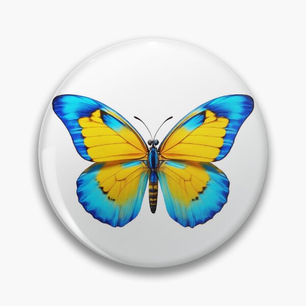 Item preview, Butterfly Yellow-Blue designed and sold by Conefur.
