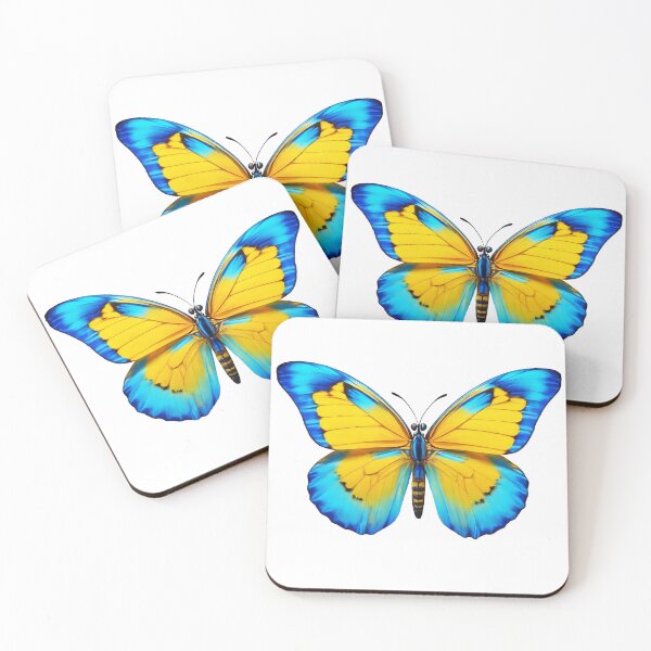 Item preview, Butterfly Yellow-Blue designed and sold by Conefur.