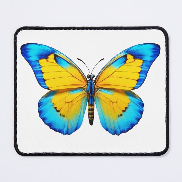 Item preview, Butterfly Yellow-Blue designed and sold by Conefur.