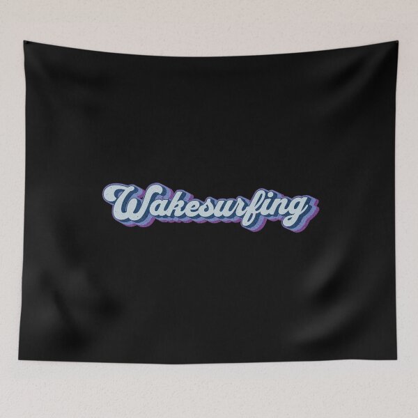 Item preview, Wakesurfing wake surf for pro wakesurfer Wakeboarding gift Vintage designed and sold by HosvPrint .s.