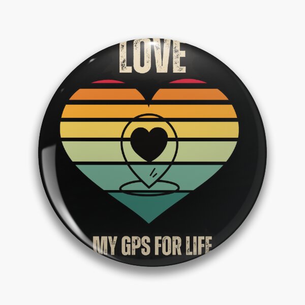 Item preview, "Love: My GPS for Life | Valentine's Day Explorer Tee" designed and sold by AI-volution.