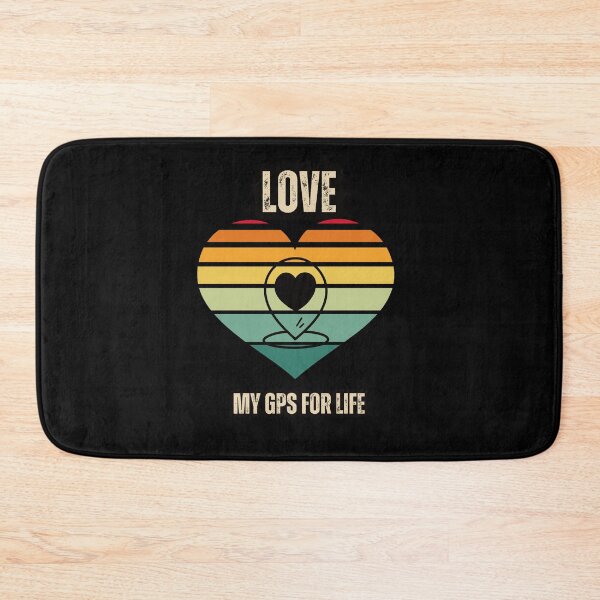 Item preview, "Love: My GPS for Life | Valentine's Day Explorer Tee" designed and sold by AI-volution.