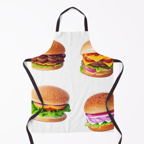 Item preview, Cute Kawai Fast Food Hamburger Cheeseburger Pack designed and sold by PVSKI.