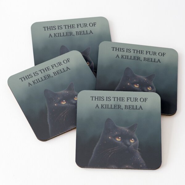 Item preview, Twilight Cat / This is the fur of a killer, Bella designed and sold by FlowFlex.