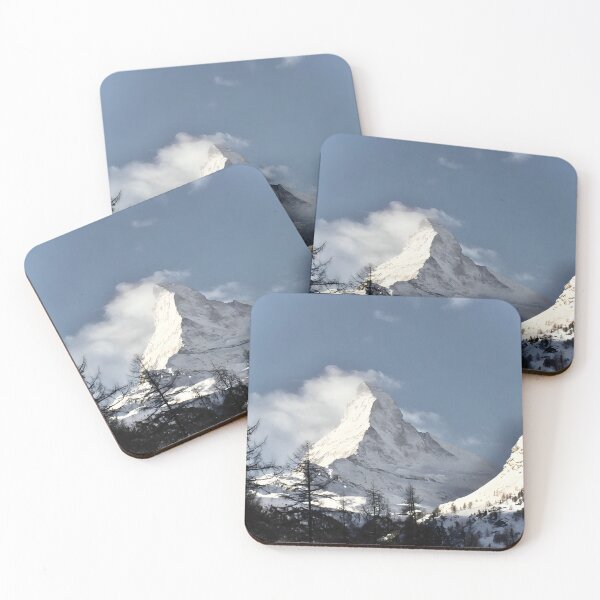Item preview, The Matterhorn in the snow designed and sold by clemence-adele.