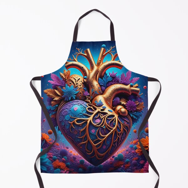 Item preview, Gold heart designed and sold by Visions-ai.