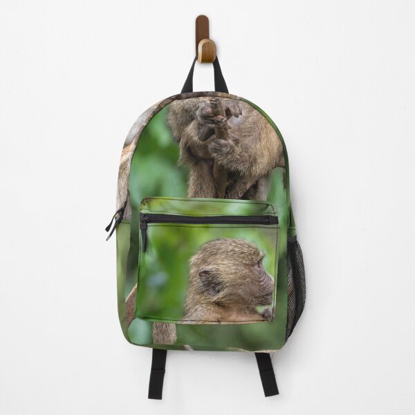 Item preview, Infant and Adult Baboon Tanzania Africa designed and sold by PhotoArt by Joan Carroll.