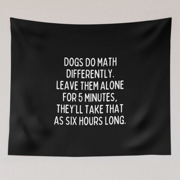 Item preview, Dog math is insane designed and sold by mksjr.