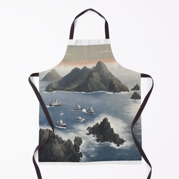 Item preview, Dokdo view mysterious fog style  designed and sold by ClaClaSouL-Shop.