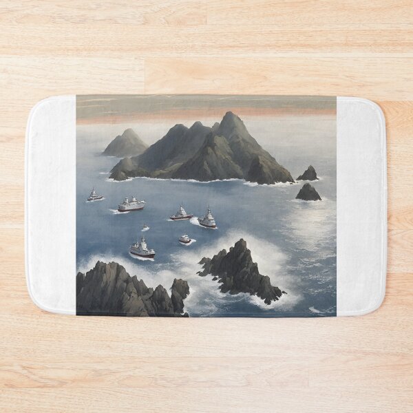 Item preview, Dokdo view mysterious fog style  designed and sold by ClaClaSouL-Shop.