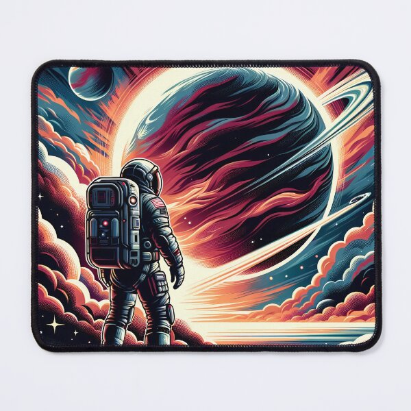 Item preview, Astronaut on Alien World designed and sold by RobertMartinArt.