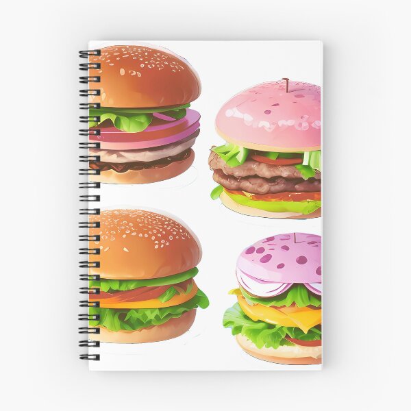 Item preview, Cute Kawai Fast Food Hamburger Cheeseburger Pack designed and sold by PVSKI.