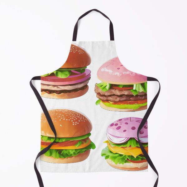 Item preview, Cute Kawai Fast Food Hamburger Cheeseburger Pack designed and sold by PVSKI.