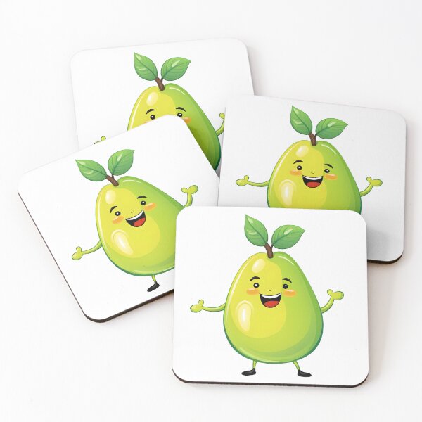 Item preview, Cute Kawaii Pear Dancing designed and sold by Leonardo Palumbo.