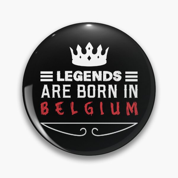 Item preview, Legends are born in Belgium designed and sold by BYNDART.