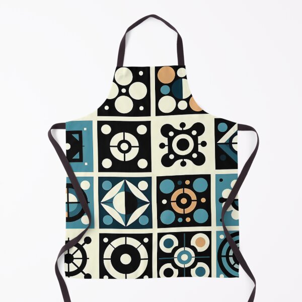 Item preview, Mid-century tiles pattern design  designed and sold by Inkstorm-London.