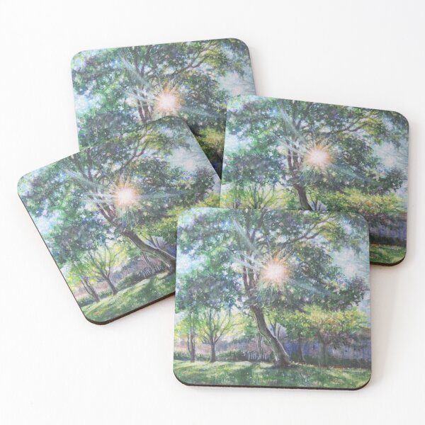 Item preview, Glorious Green - Lovely healing greens and bright sunlight designed and sold by LittleLiz.