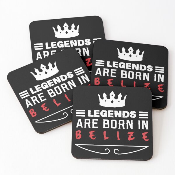 Item preview, Legends are born in Belize designed and sold by BYNDART.