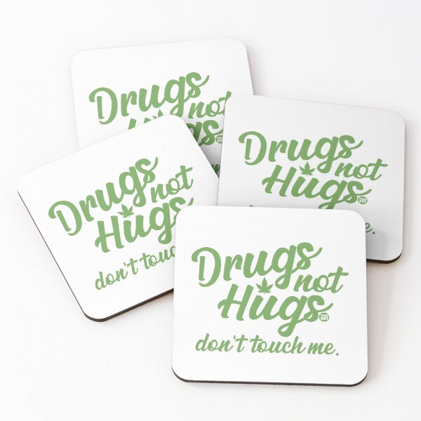 Artikelvorschau, DRUGS NOT HUGS entworfen und verkauft von TODD GOLDMAN.