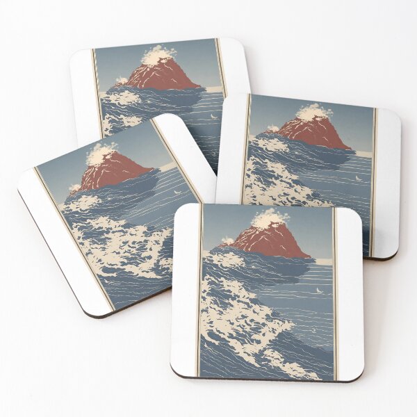 Item preview, Dokdo postcard anime draw style  designed and sold by ClaClaSouL-Shop.