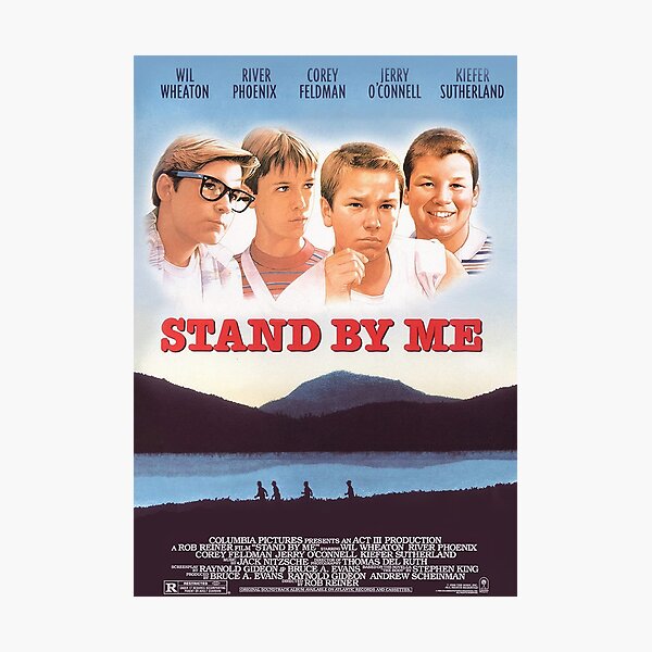 Item preview, Retro Movies Stand By Me Poster designed and sold by rezihom suha.
