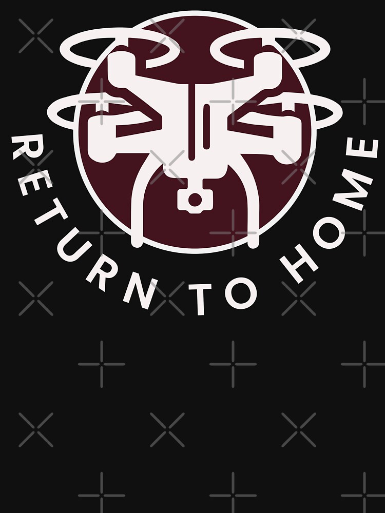 Thumbnail 7 of 7, Classic T-Shirt, Drone: Return To Home designed and sold by Teesamust.