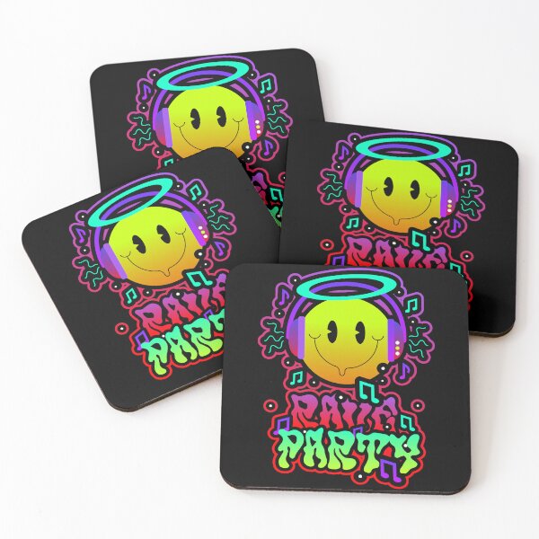 Item preview, Rave Party Emoji #1 designed and sold by SHOP33ART.